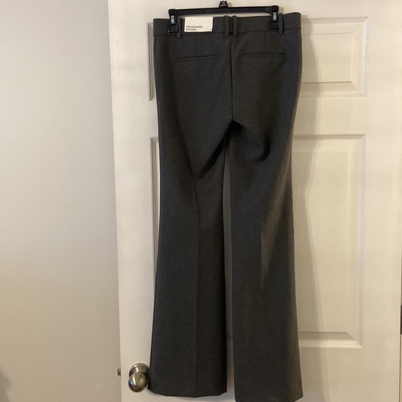Ann Taylor The Madison Trouser Pants size 0 brand new with tag color dark gray - Picture 4 of 12